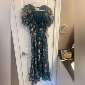 Denim & Supply Ralph Lauren S/P wrap floral dress
